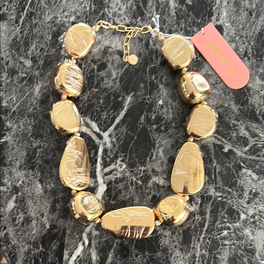 Piper- K Gold Necklace